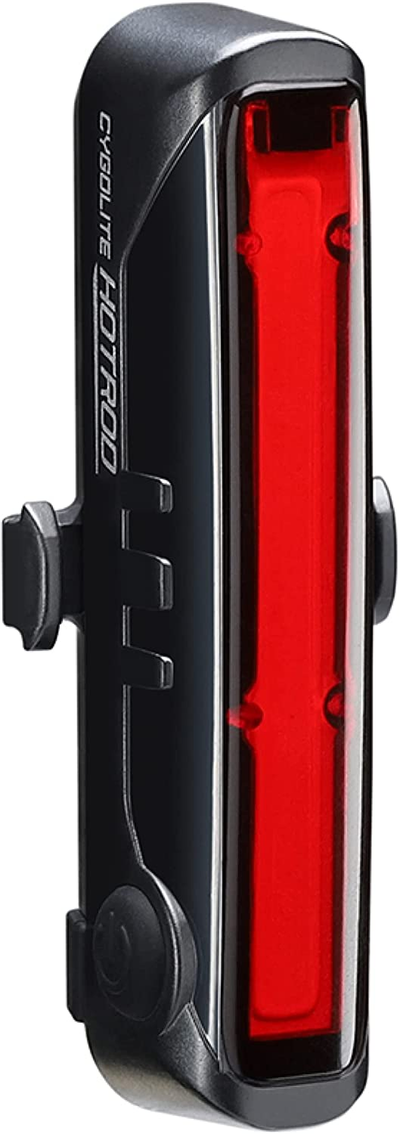 Cygolite Hotrod – 90 Lumen Bike Tail Light - 6 Night & Daytime Modes– Wide Glowing Leds- Compact & Sleek– IP64 Water Resistant– Sturdy Flexible Mount- USB Rechargeable–Great for Busy Roads