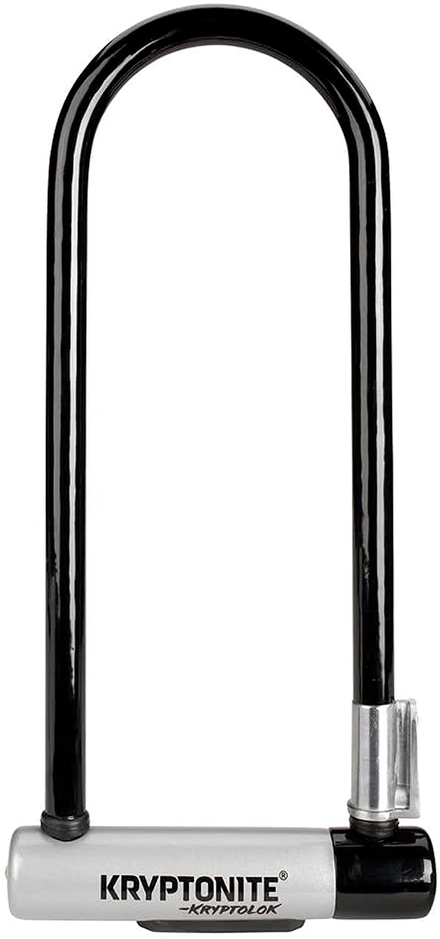 Kryptonite Kryptolok Long Shackle 12.7Mm U-Lock Bicycle Lock with Flexframe-U Bracket
