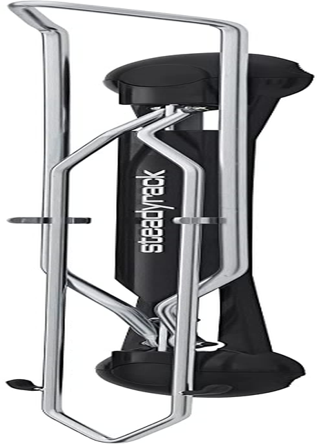 Steadyrack Bike Rack - Wall Mounted Bike Storage Solution for Your Home, Garage or Commercial Application. Easy Install. Swings 180 Degrees for More Floor Space