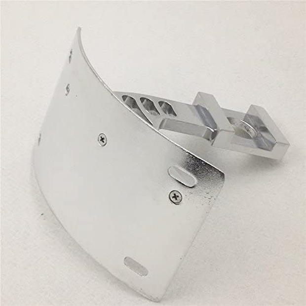XKH- Group Motorcycle Polished Curved Tag Holder Bracket Compatible with Gsx R Tl 1000R Gsx 1300R Hayabusa B King [B00Y7C89QE]