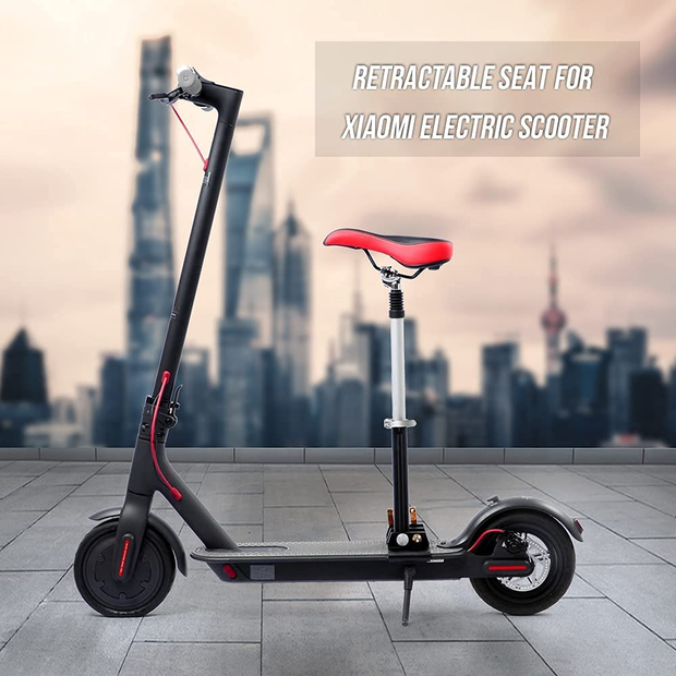 GLDYTIMES Scooter Seat Replacement for Xiaomi M365 /Pro /1S Electric Scooter Saddle M365 Adjustable Seat with Lift Function without Punching, Can'T Folding