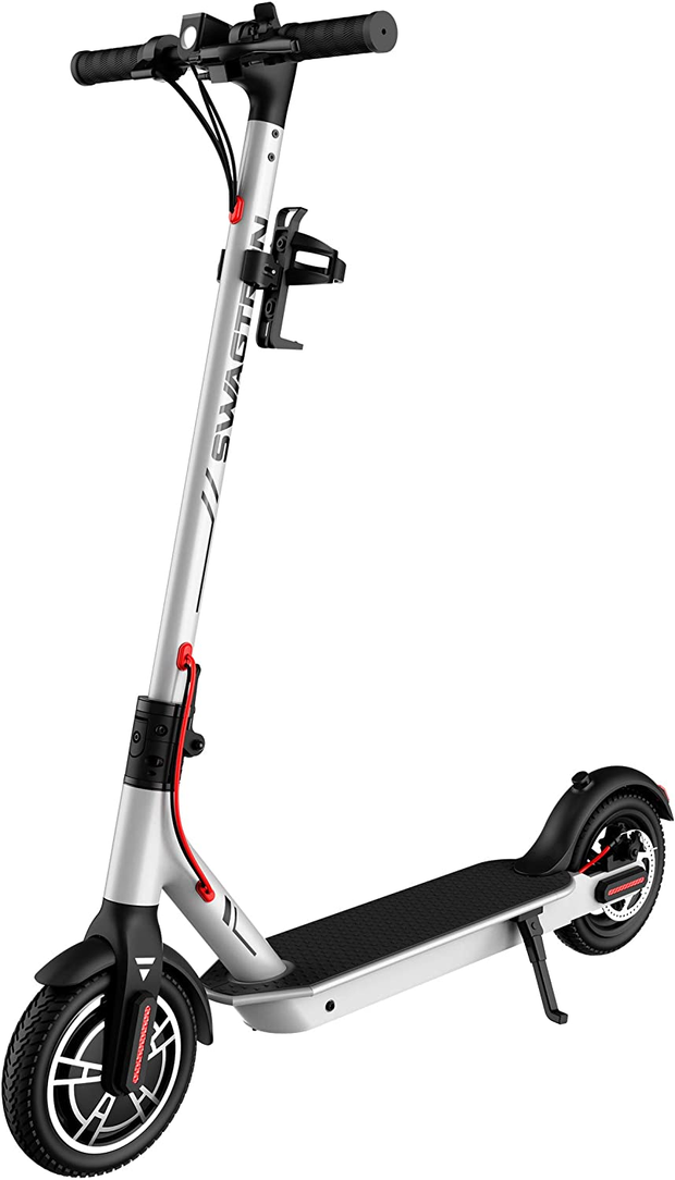Swagtron SG-5 Swagger 5 Boost Commuter Electric Scooter with Upgraded 300W Motor