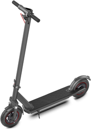 QINGOR Electric Scooter Powerful 350W Motor 10” Solid Tires One-Step Fold for Adults, Upgraded Adult Electric Scooters with Long Range Battery, Lightweight and Foldable for Commute and Travel