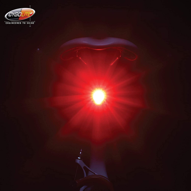 CYGOLITE Hotshot– High Power 2 Watt Bike Taillight– 6 Night & Daytime Modes– User Tuneable Flash Speed– Compact Design– IP64 Water Resistant– Secured Hard Mount– USB Rechargeable– Great for Busy Roads
