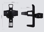 WELLSTRONG 360 Degrees Rotation Water Bottle Holder for Bike &Electric Scooter, Anti-Slip Fast Dismounting Accessories Cup Drink Holder