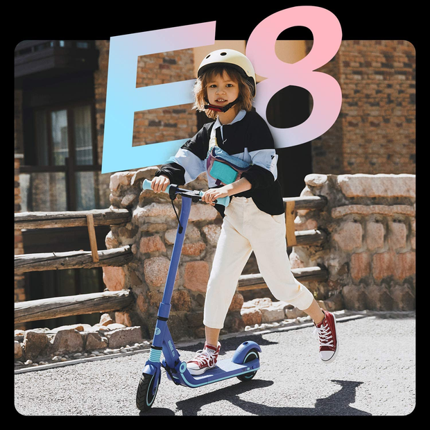 Segway Ninebot Ekickscooter ZING E8, E10, C10,And C8 Electric Kick Scooter for Kids, Teens, Boys and Girls, Lightweight and Foldable, Pink, Blue, Yellow, Dark & Light Grey