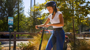 Razor C25 Electric Scooter – Air-Filled Tires, Rear-Wheel Drive, Foldable & Portable, Sturdy Electric Scooter for Commute & Recreation