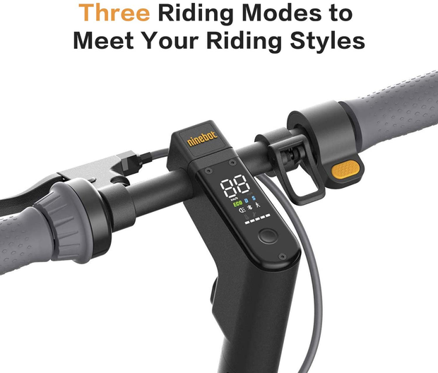 Segway Ninebot MAX Electric Kick Scooter, Max Speed 18.6 MPH, Long-Range Battery, Foldable and Portable
