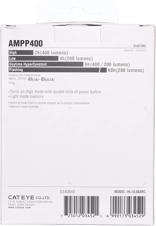 CATEYE - AMPP USB Rechargeable Bike Headlight