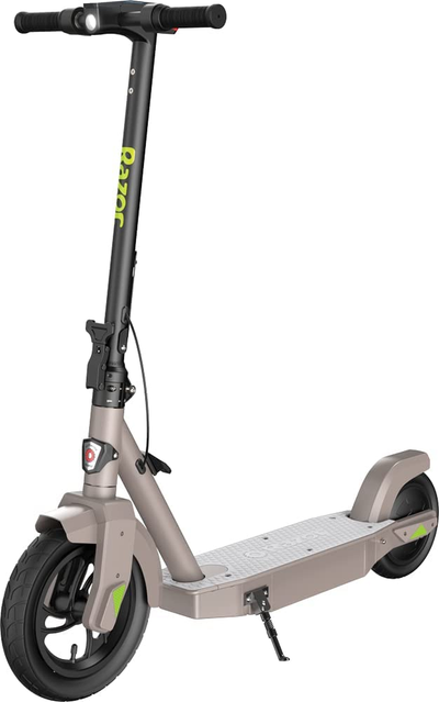 Razor C25 Electric Scooter – Air-Filled Tires, Rear-Wheel Drive, Foldable & Portable, Sturdy Electric Scooter for Commute & Recreation