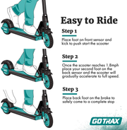 Gotrax GKS Electric Scooter for Kids Age of 6-12, Kick-Start Boost and Gravity Sensor Kids Electric Scooter, 6" Wheels UL Certified E Scooter