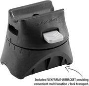 Kryptonite Kryptolok Long Shackle 12.7Mm U-Lock Bicycle Lock with Flexframe-U Bracket