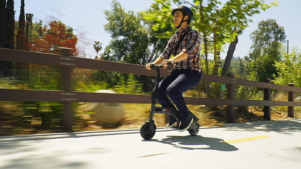 Razor UB1 Seated Electric Scooter - 8" Air Filled Front Tire, Adjustable Seat, Lightweight and Compact Design, 36V Electric Power, 250W Motor, up to 13.5 Mph