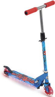 Huffy Electro-Light Inline 2 Wheel Scooter for Kids Age 5+, Disney Princess, Marvel, Star Wars, Frozen