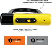 Kryptonite New York Standard Heavy Duty Bicycle U Lock Bike Lock