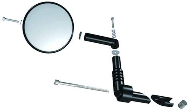 Mirrycle MTB Bar End Mountain Bicycle Mirror , Black