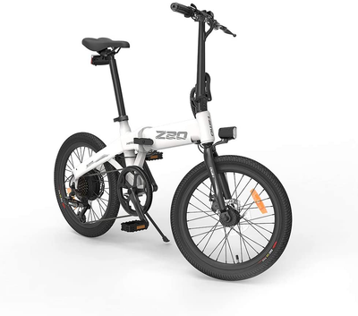 HIMO Z20 Foldable Electric Bicycle with 6-Speed Transmission System, IPX7 Waterproof LCD, Intelligent Vector Control, Dual Disc Brakes