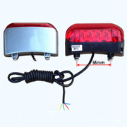 WYQ 48V LED Tail Light Scooter E-Bike Turn Signal Rear Lamp Electric Bicycle