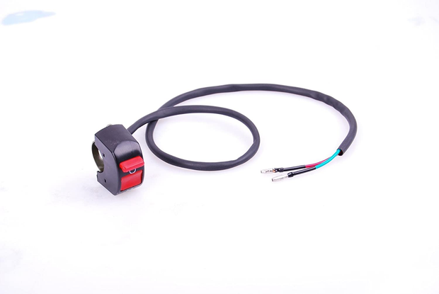 Staibc Black Red Kill ON-OFF Switch for ATV Motorcycle Scooter Dirt Bike W/7/8'' 22Mm Handle Bar