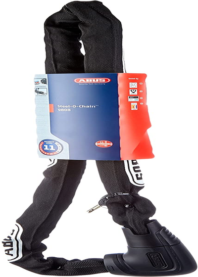 ABUS 78077-6 9808/140 Bicycle Lock, Black, 140 Cm